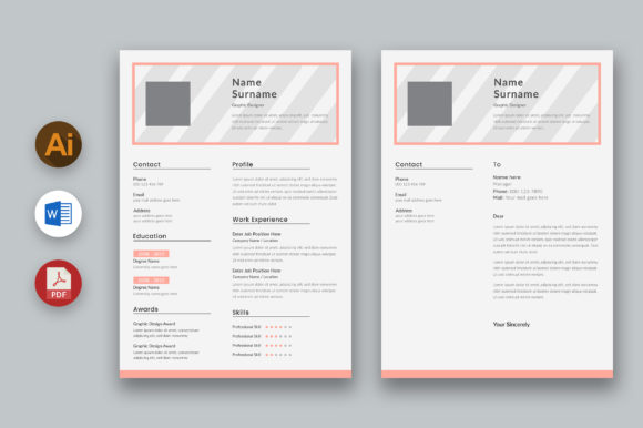 Download MS Word Resume and Cover Letter Template - Premium Resources